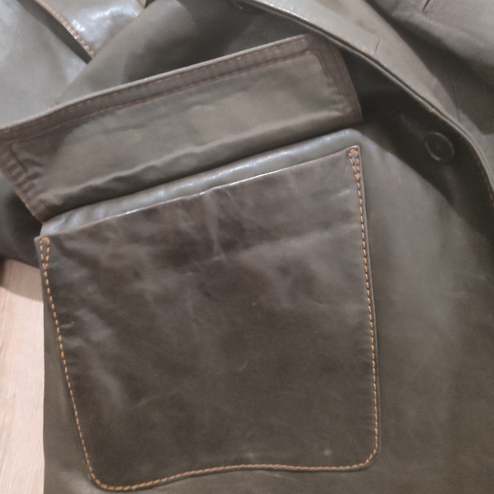 Dkny Luxury Leather Jacket - Picture 13 of 15